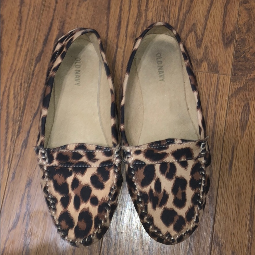 Cheetah loafers